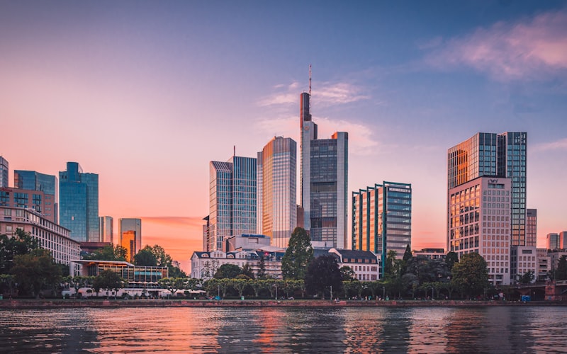 Frankfurter Skyline am Main